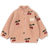 Konges Sløjd Ma Grande Cerise Blush Jody Teddy Jacket Grs