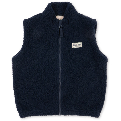 Konges Sløjd Total Eclipse Jody Solid Teddy Vest Grs