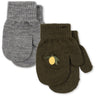 Konges Sløjd Kombu Green 2 Pack Filla Mittens