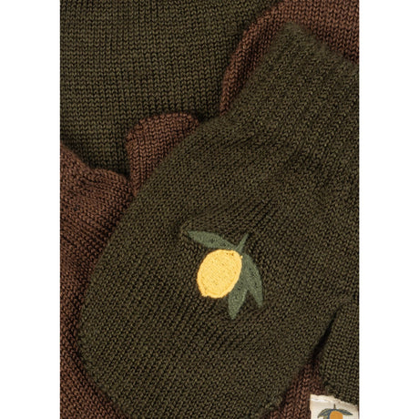 Konges Sløjd Kombu Green 2 Pack Filla Mittens