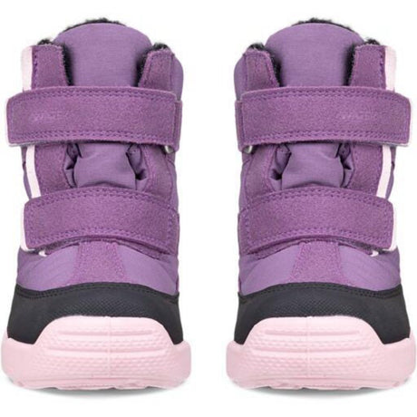 Ecco Black/Grape/Grape/Pale Lilac Urban Mini 2Xvelcro Boot