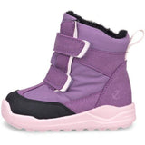 Ecco Black/Grape/Grape/Pale Lilac Urban Mini 2Xvelcro Boot