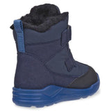Ecco Black/Night Sky/Federal Blue Urban Mini 2Xvelcro Boot