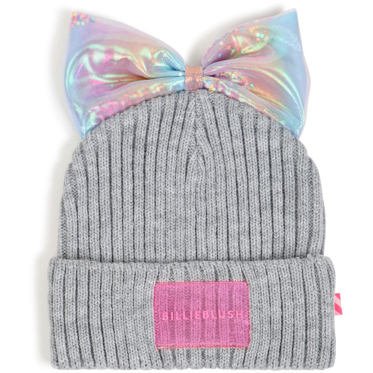 Billieblush Chine Grey Pull On Hat