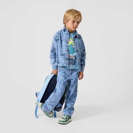 Billieblush Double Stone+Bleach Denim Trousers
