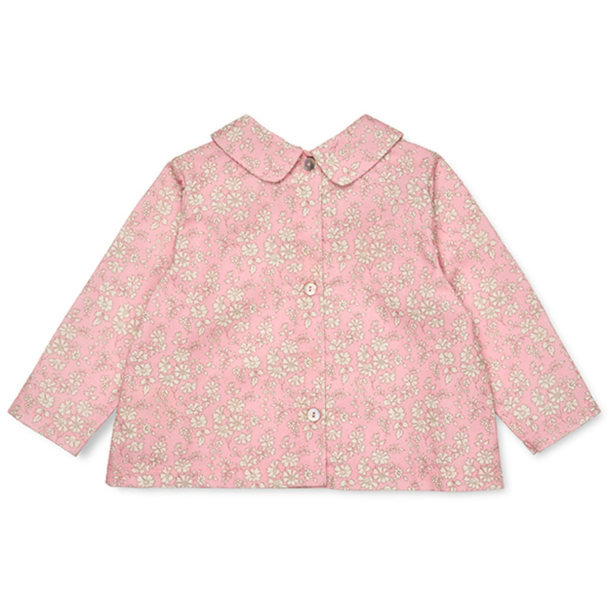 Lalaby Pink Flower Cord Oya Top Baby