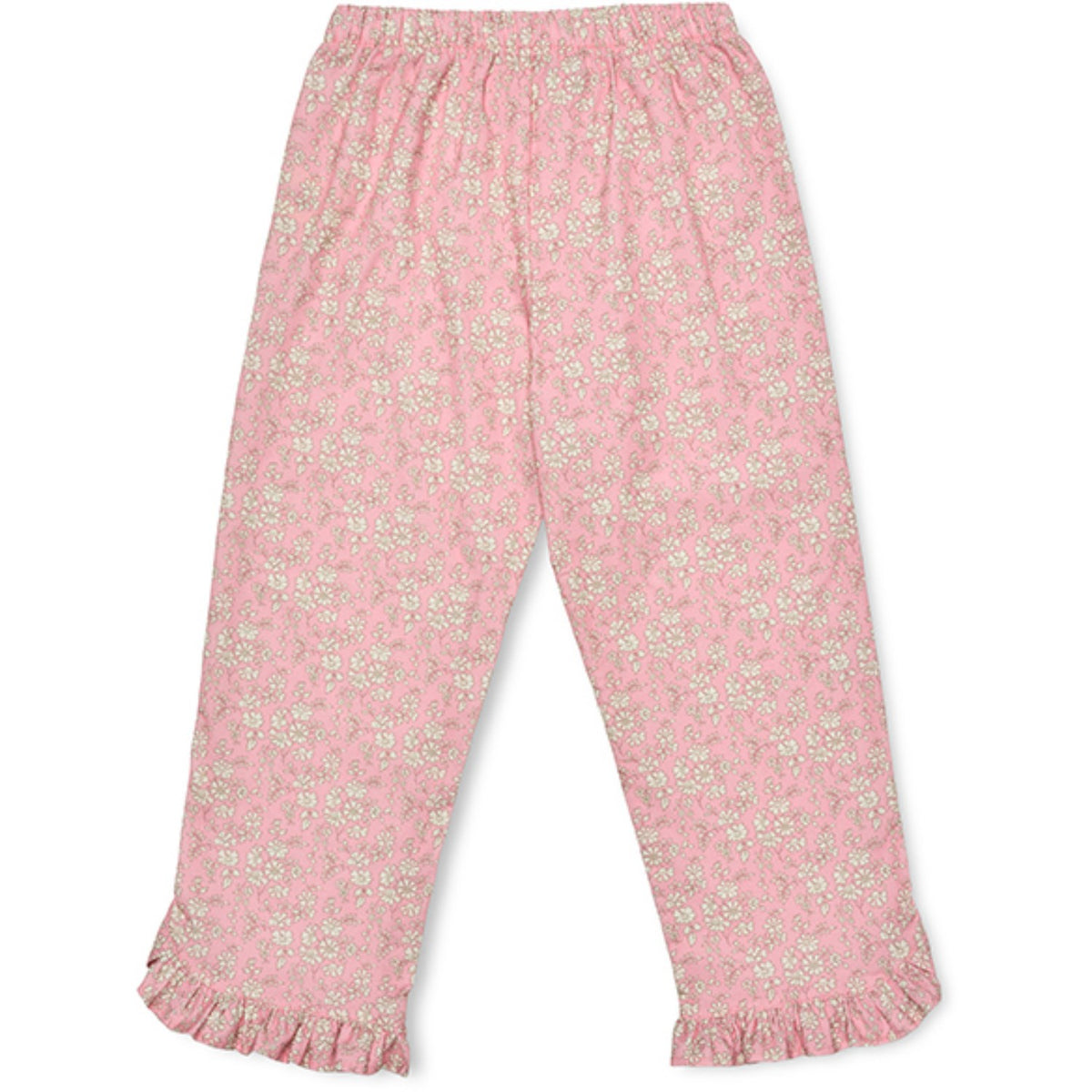 Lalaby Pink Flower Cord Lotte Pants