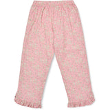 Lalaby Pink Flower Cord Lotte Pants