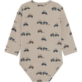 Minymo Feather Gray Body Ls Aop Sweat