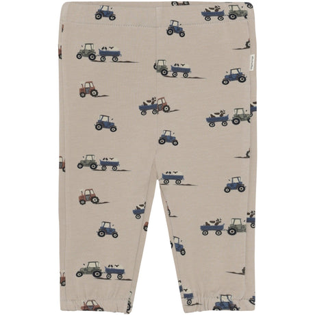 Minymo Feather Gray Pants Aop Sweat