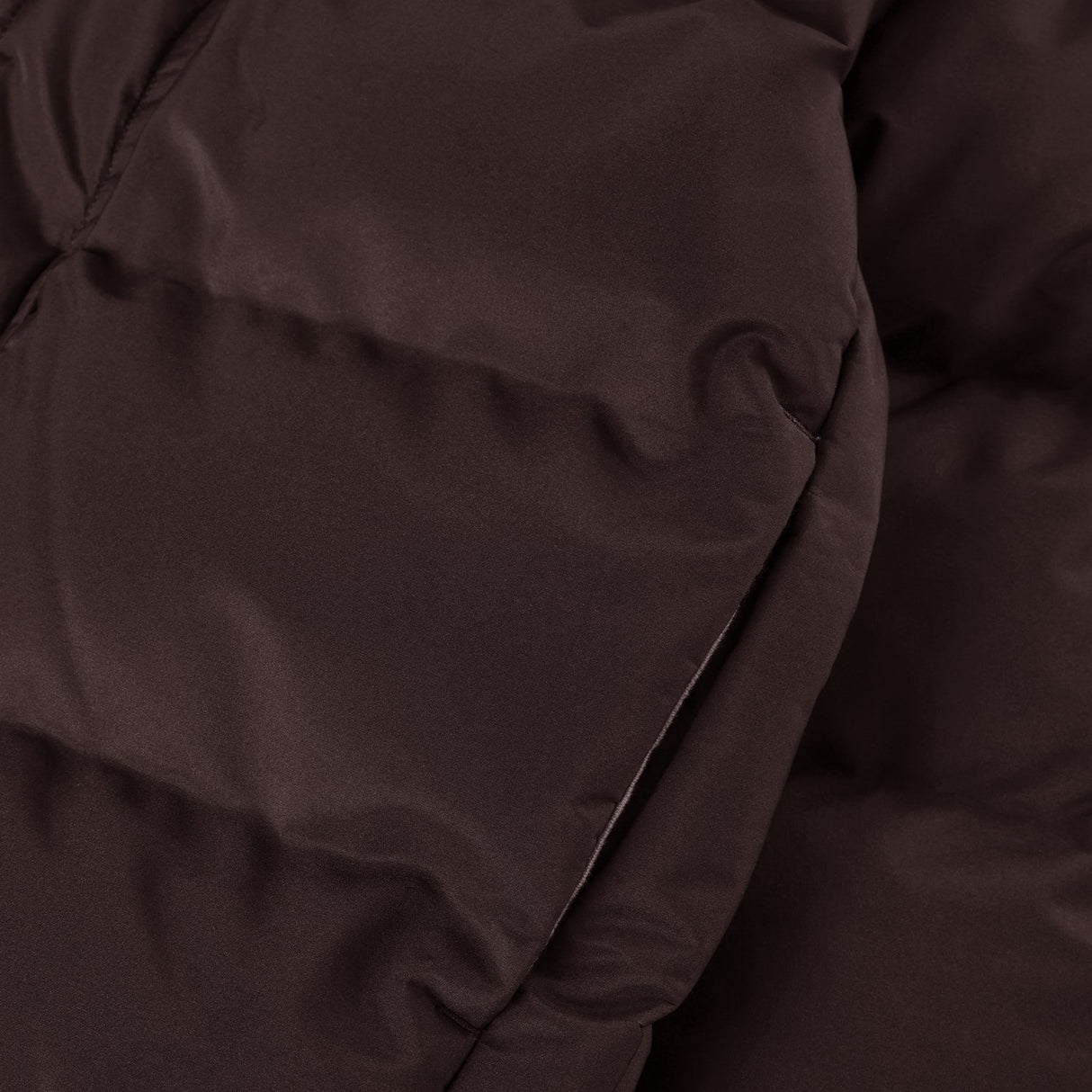 En Fant Coffee Bean Jacket Quilt, Solid