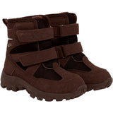 En Fant Chocolate Brown Boots Velcro Tex