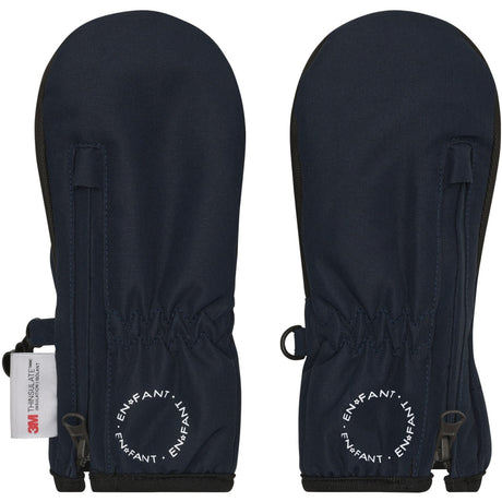 En Fant Parisian Night Mittens W. Zipper