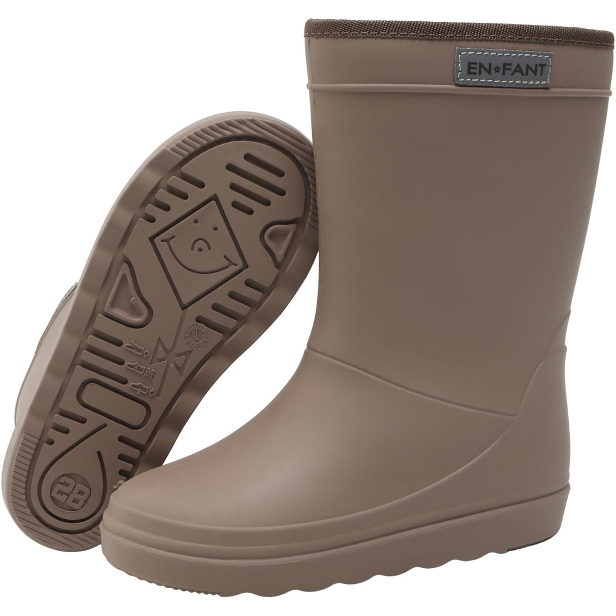 En Fant Pine Bark Thermo Boots Solid