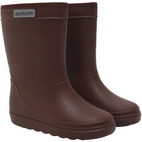 En Fant Coffee Bean Thermo Boots Solid