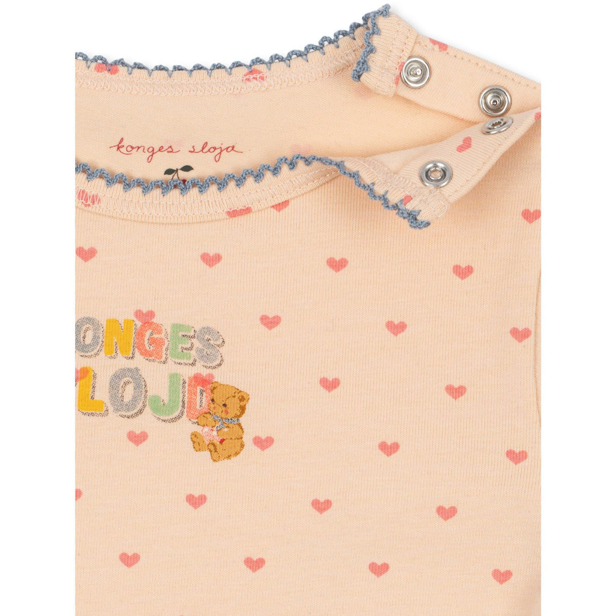 Konges Sløjd Teddy Coeur Basic Ls Body Gots