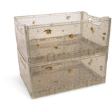 Konges Sløjd Sparkling Blue 2 Pack Glitter Storage Box