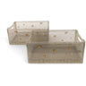 Konges Sløjd Sparkling Blue 2 Pack Glitter Storage Box