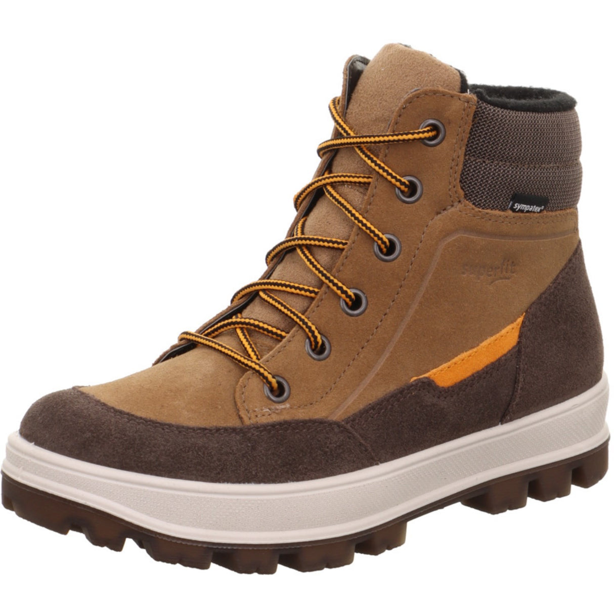 Superfit Brown/Orange Tedd Boots