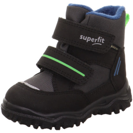 Superfit Black/Blue Husky1 Boots First Walker