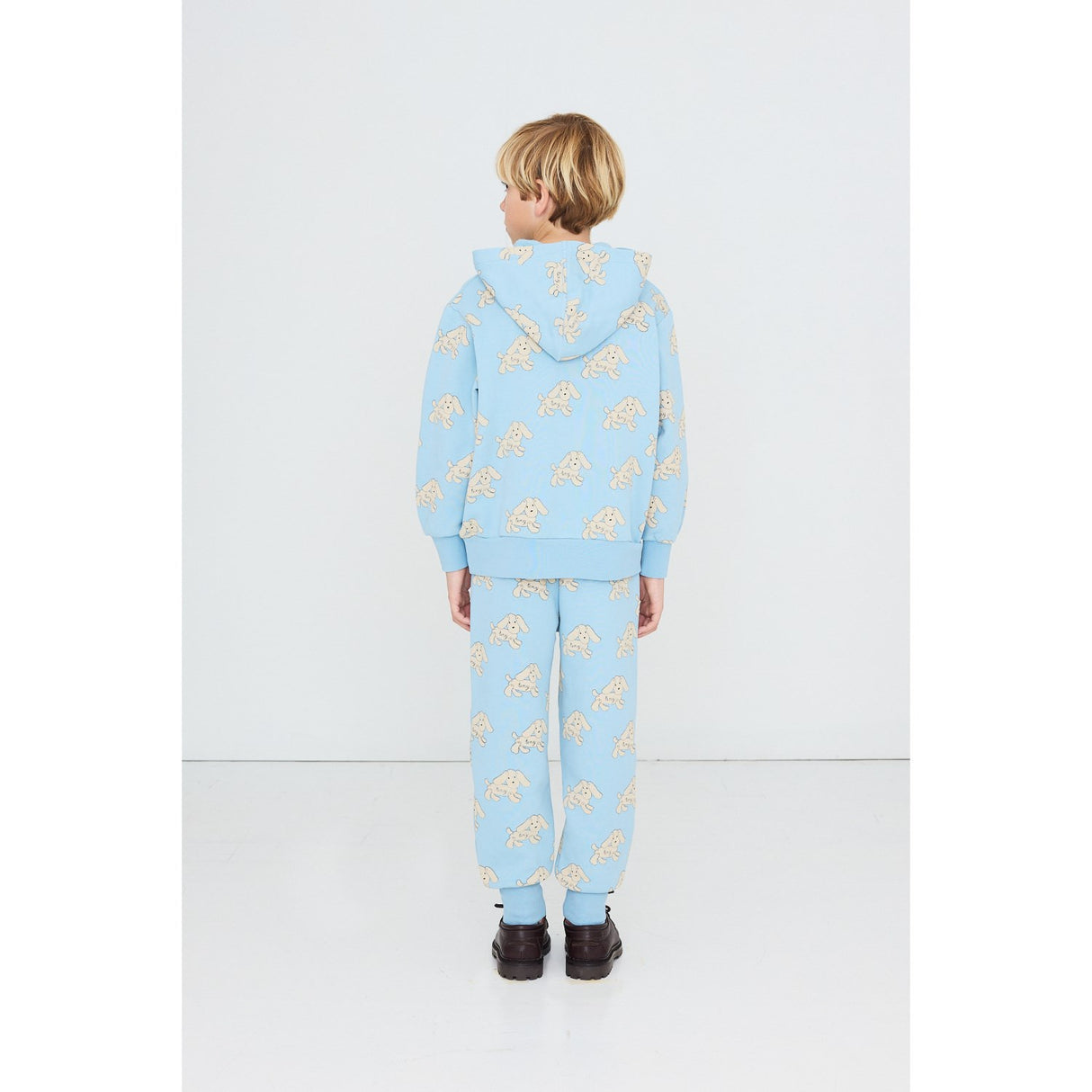 TinyCottons Denim Blue Dogs Hoodie