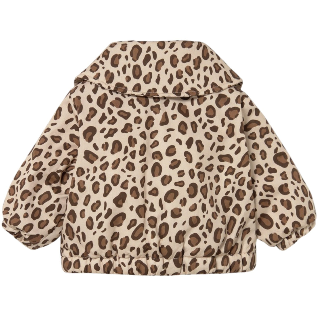 TinyCottons Dark Vanilla Animal Print Baby Padded Jacket