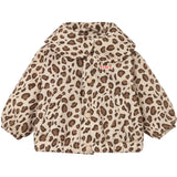 TinyCottons Dark Vanilla Animal Print Baby Padded Jacket