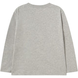 TinyCottons Medium Grey Heather Two Dogs Graphic Sleeve Tee