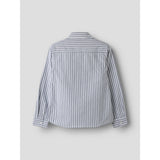 Name It Navy Blazer Bright White Nkmnewsa Ls Shirt Noos