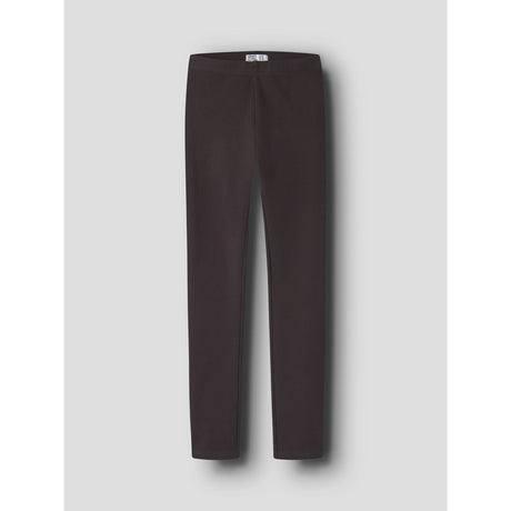 Name It Chocolate Plum Nkfdavina Solid Swe Leggings Bru N Noos