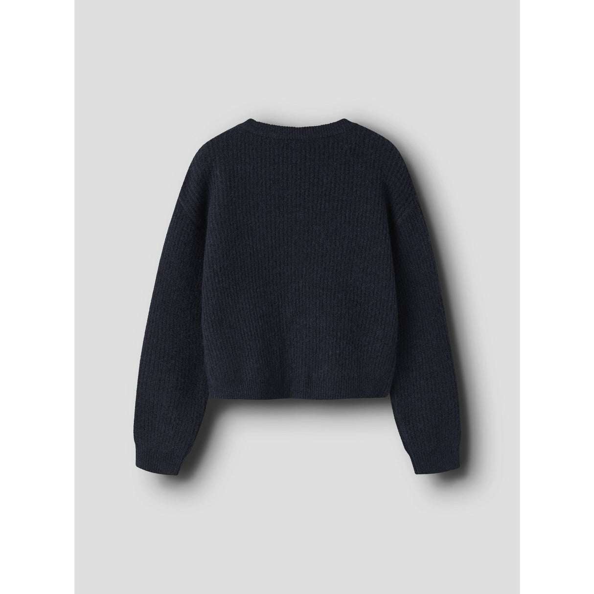 Name It Dark Sapphire Nkfholly Ls Boxy Short Knit Noos