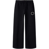 Name It Black Antique White Print Nkfria Wide Sweat Pants Bru Noos