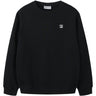 Name It Black Nkmflo Ls Nreg Sweat Bru Noos