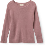 COPENHAGEN COLORS Winter Rose Merino Classic Rib Blouse