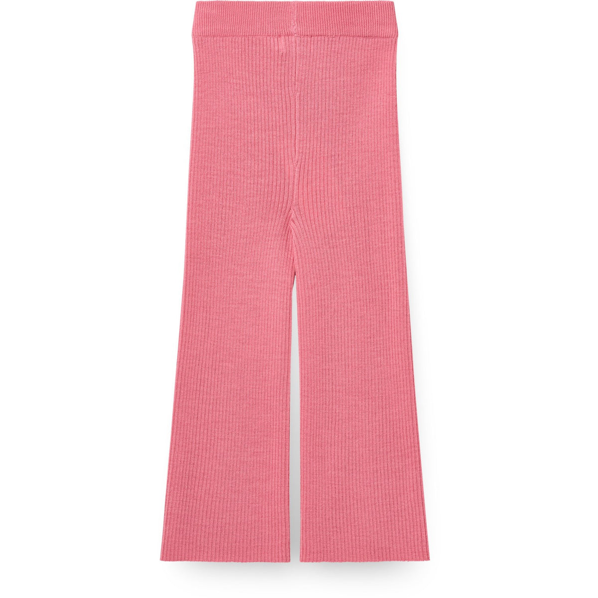 COPENHAGEN COLORS Blossom Pink Merino Wide Rib Pants