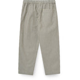 COPENHAGEN COLORS Endless Blue/Brown Check Comb Checkered Pant W. Adjustable Waist