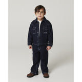COPENHAGEN COLORS Raw Denim Denim Cargo Pants