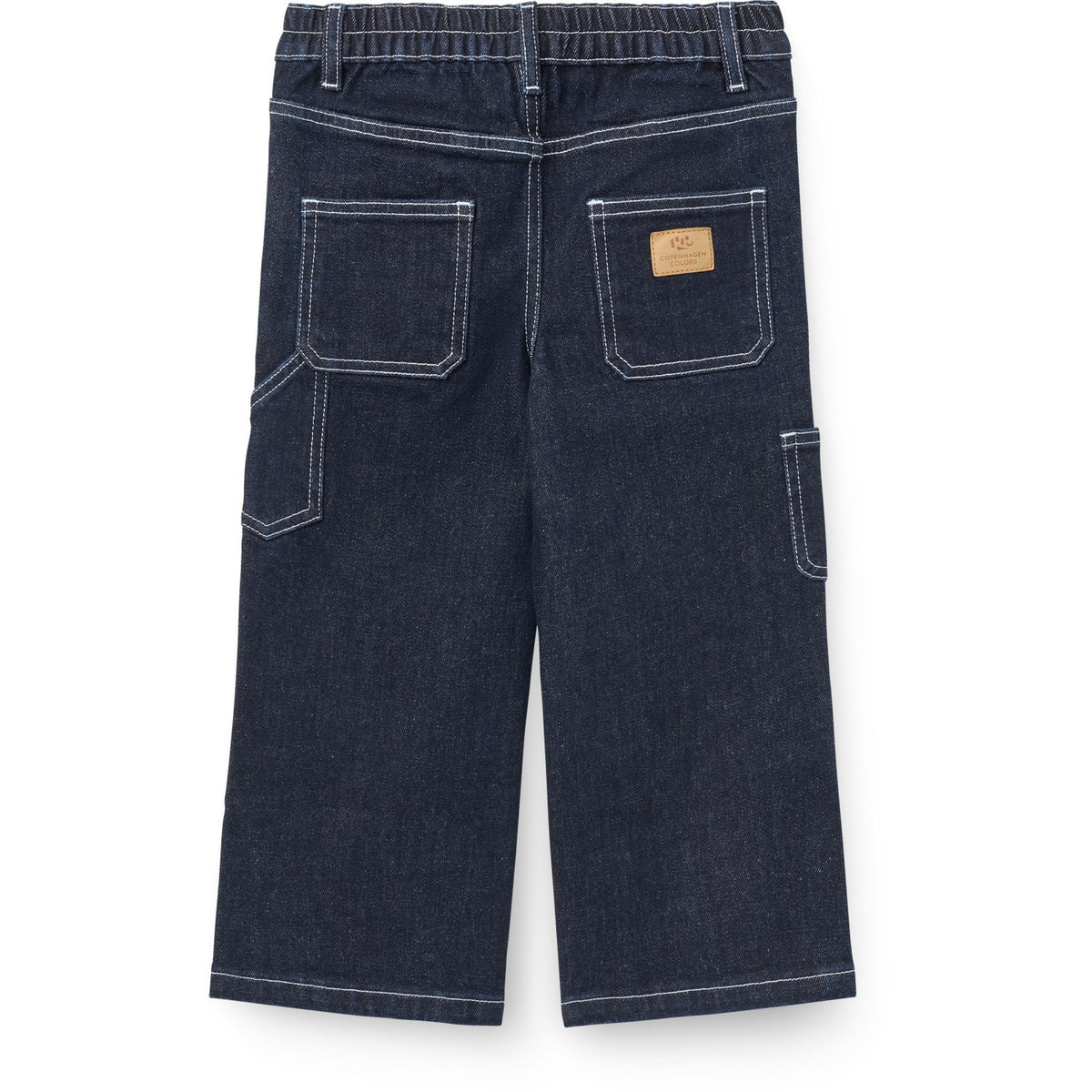 COPENHAGEN COLORS Raw Denim Denim Cargo Pants