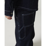 COPENHAGEN COLORS Raw Denim Denim Cargo Pants