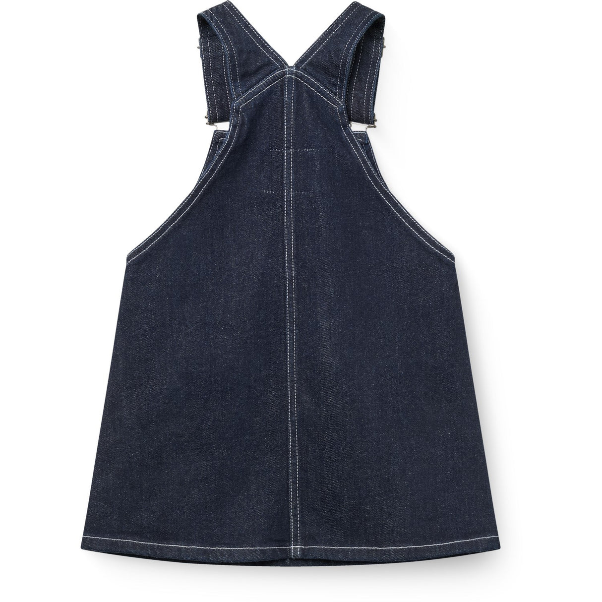 COPENHAGEN COLORS Raw Denim Organic Denim Spencer Dress W. Heart Pocket