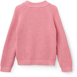 COPENHAGEN COLORS Blossom Pink Knitted Classic Rib Sweater