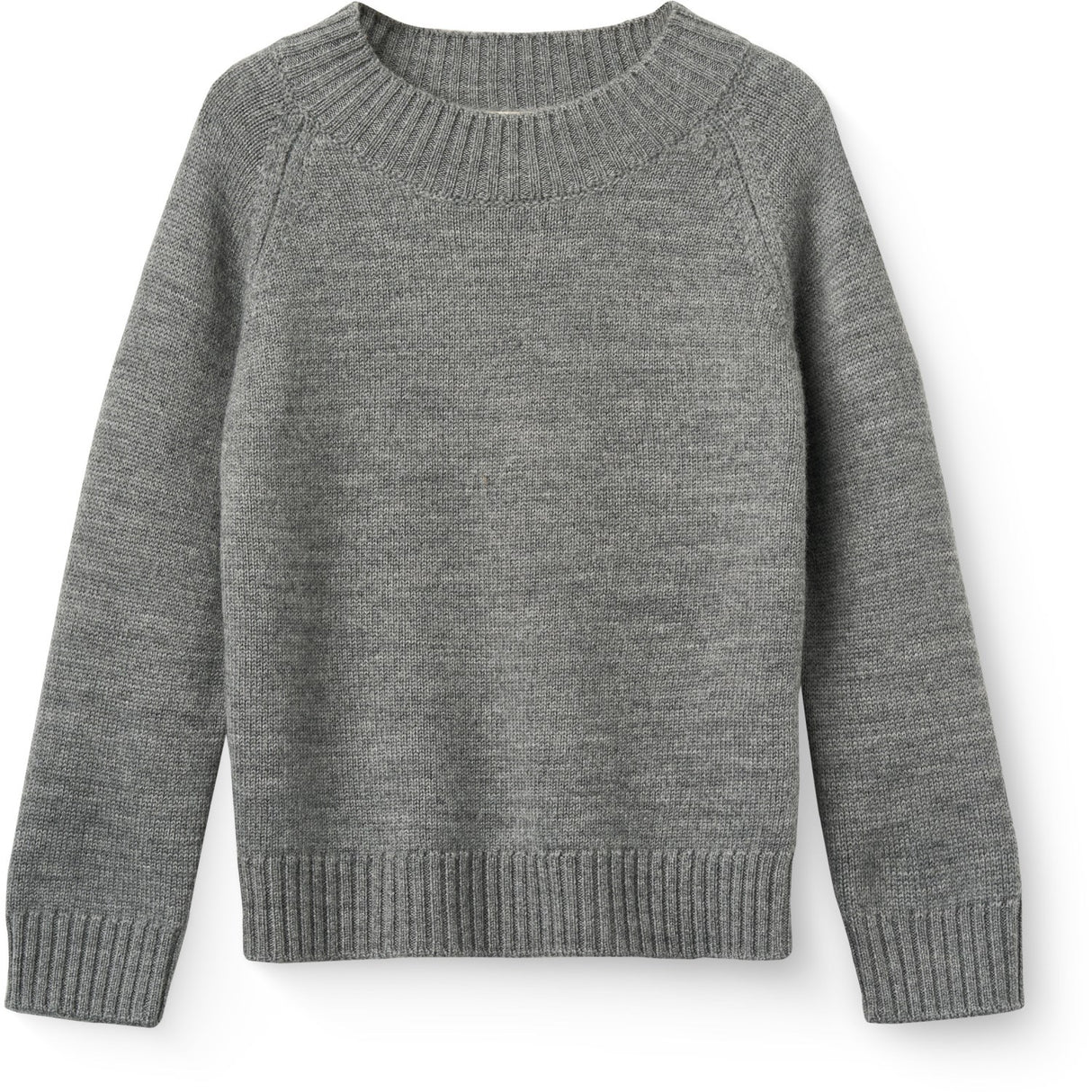 COPENHAGEN COLORS Grey Mel. Pull Over W. Turtle Neck
