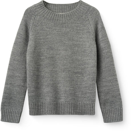 COPENHAGEN COLORS Grey Mel. Pull Over W. Turtle Neck