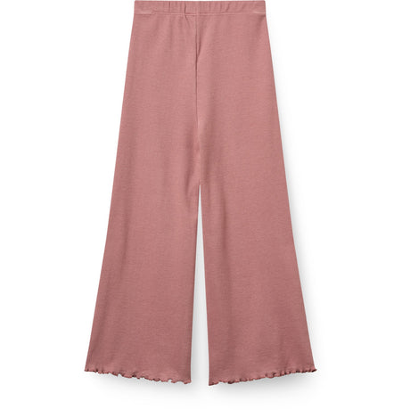 COPENHAGEN COLORS Winter Rose Modal Rib Wide Pants
