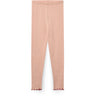 COPENHAGEN COLORS Mellow Rose Comb Crepe Leggings
