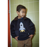 COPENHAGEN COLORS Navy Rocket Comb. Sweater W. Icon