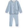 COPENHAGEN COLORS Dusty Blue Classic Merino Baby Set