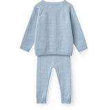 COPENHAGEN COLORS Dusty Blue Classic Merino Baby Set