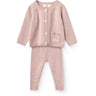 COPENHAGEN COLORS Soft Pink Classic Merino Baby Set