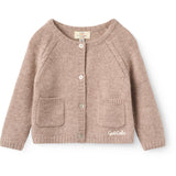 COPENHAGEN COLORS Beige Cashmere Baby Cardigan